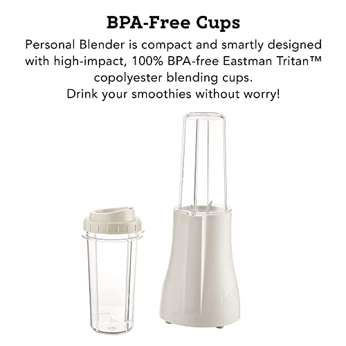Tribest Personal Blender PB-150-220V BPA Free, Compact Package, 220V, NOT FOR USA USE (European Cord),White