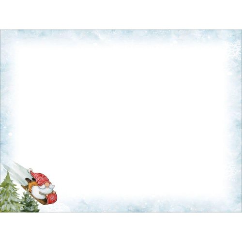 Lang, Let's Go Sledding Classic Christmas Cards