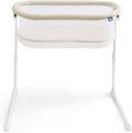 HALO BassiNest Lite - Portable Breathable Baby Bassinet with Mesh Walls & Lowering Wall for Easy Access