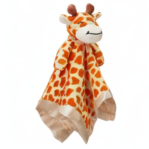 Pro Goleem Giraffe Lovey - Soft Security Blanket & Snuggle Toy for Infants | 16-Inch Unisex Gift