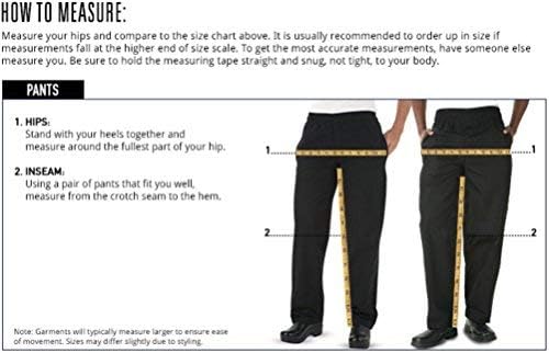 Industry Line Women's Chef Pants - Black, 5 Pocket Stretch Jogger - Kitchen Restaurant Uniform, Drawstring Elastic Waist
