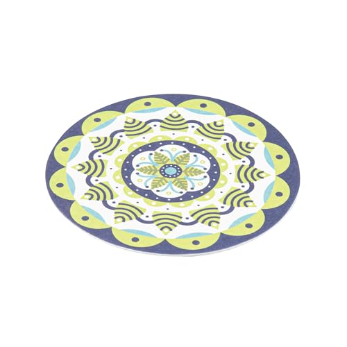 Restaurantware Paper Bar Coasters 480 Count 3.5 Inch Super Absorbent Beverage Coasters Pulpboard Assorted Design Drinkware Coasters Durable Paper Round Assorted