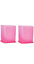 Tupperware Square Fruits Vegetables Storer Refrigerator Container Cubix 1.8l 2pc