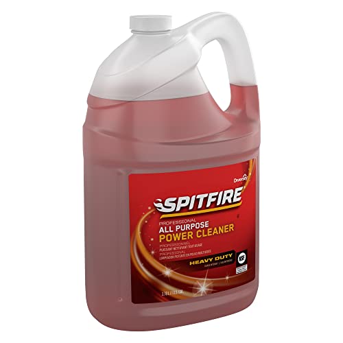 Spitfire CBD540045 Professional All Purpose Liquid Power Cleaner, Heavy Duty Degreaser Removes Resin, Paint, Oil, Ink, Gum, Pine Scent, Ready-to-Use Refill, 1-Gallon