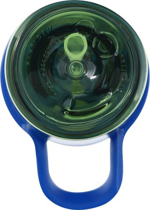 CamelBak Eddy+ Kids Bite Valve Straw Tritan Renew Water Bottle Green, 14oz