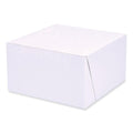 Southern Champion Tray Standard White Bakery Boxes 7X7X4, 250 Count