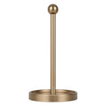 Ivilon Countertop Paper Towel Holder - Modern Sleek Ball Minimalist Design - Color Warm Gold
