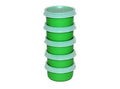 Tupperware Set of 5 Smidgets 1 Ounce Mini Containers Green