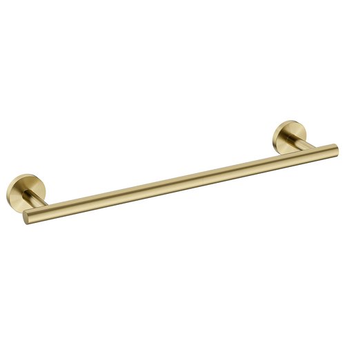 Luxbaro Brushed Gold Towel Bar 24 Inch (Total Length 26-Inch), Thicken Towel Rack for Bathroom Wall, SUS304 Stainless Steel Towel Rod, Modern Home Decor