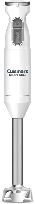 Cuisinart Smart Stick Two-Speed Hand Blender, Powerful Immersion Blender with 300-Watt Motor Blends Shakes, Smoothies, Puree, Baby Food, Soups & Sauces, CSB-175P1, White