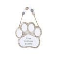 'Free Endless Kisses' Pawprint Sign