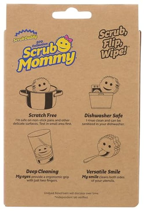 Scrub Daddy Scrub Mommy Scrubber & Sponge, 1 Ea