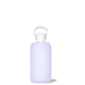 bkr - Little Smooth - Reusable Glass Water Bottle - 16oz - Fits in Cup Holder - Leakproof, Travel Friendly - BPA Free, Dishwasher Safe - Removable Silicone Sleeve & Carrying Loop - Dream