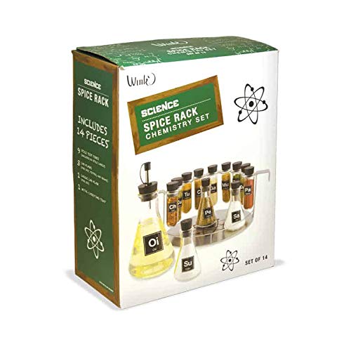 Wild Eye Designs Spice Rack Chemistry Set (Set of 14)