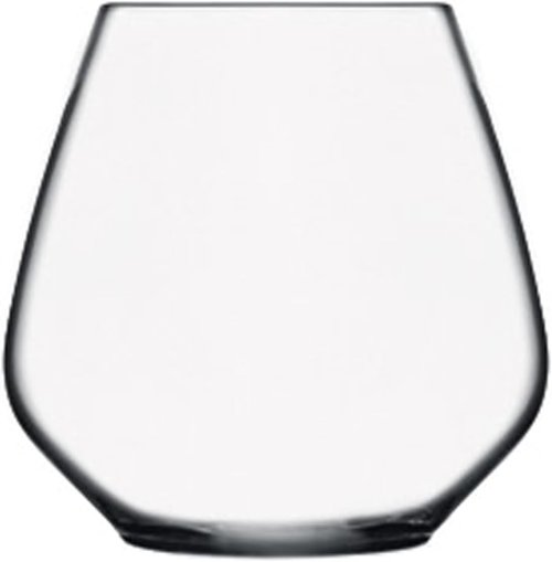 Luigi Bormioli Atelier Stemless Pinot Noir Wine Glass, 20-Ounce, Set of 6