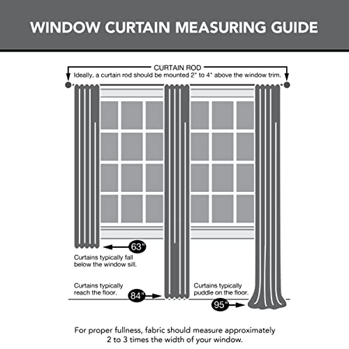 Sun Zero Channing Grid Texture Draft Shield Fleece Insulated Total Blackout Grommet Curtain Panel, 50" x 96", Terracotta Orange