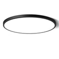 LEDLightsWorld 15.7inch 32W LED Flush Mount Ceiling Light, 5000K Daylight White LED Ceiling Light, 3800LM Bright Round Flat Panel Light, Black Ceiling Light for Bedroom, Living Room, Dining Room