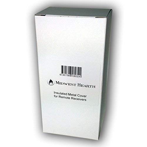 Remote Receiver Cover Heat Shield for Gas Logs and Fireplaces by Midwest Hearth
