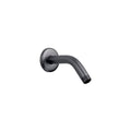 hansgrohe 5-inch Modern Showerarm in Brushed Black Chrome, 27411343