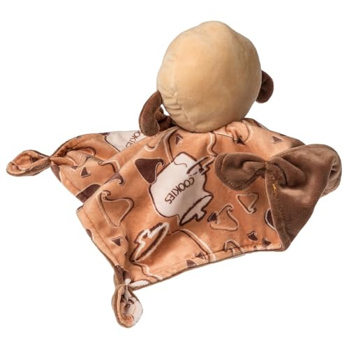 Mary Meyer Sweet Soothie Lovey Security Blanket, 10 x 10-inches, Chocolate Chip Cookie