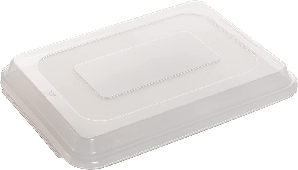 Nordic Ware Aluminum Commercial Cake Pan - Rectangle with Lid, 9 x 13 Inches, Silver Finish