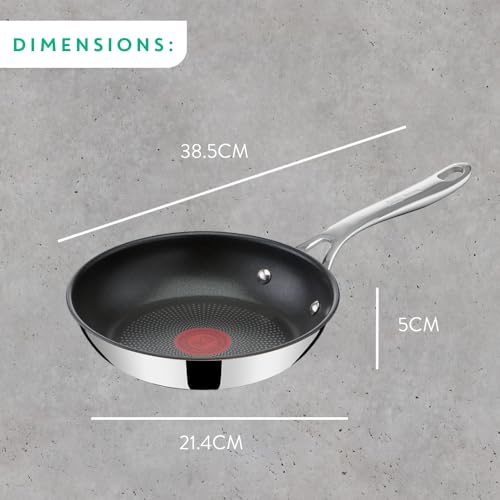 Tefal Jamie Oliver by Cooks Direct Stainless Steel 20cm Frying Pan