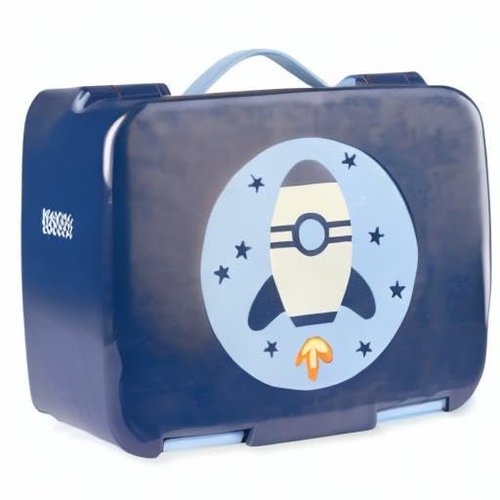 Skip Hop Kids Bento Lunch Box, Ages 3+, Sparks Rocket