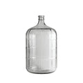 FastRack 3 Gallon Glass Carboy | Clear Fermenter for Wine & Beer | Italian Glass Carboy for Home Brewing, Fermentation Jar & Storage | Durable Wine Carboy & Fermenting Jug | #7 Stopper NOT Included