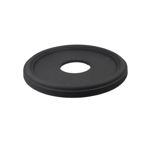 Semetall PU Ceiling Medallion for Light Fixtures and Ceiling Fans,13" OD x 4" ID （2 Pack,Black）