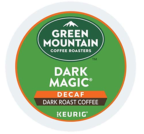 Green Mountain Dark Magic DECAF Extra Bold for Keurig Brewers 24 K-Cups (4 Pack)