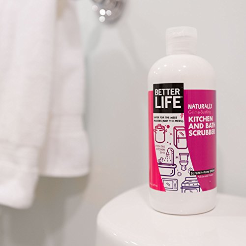 Better Life Sink Cleaner, Stainless Steel Sink Cleaner, Kitchen and Bath Scrubber, Tub and Tile scrubber, 16 Ounce, Pack of 1