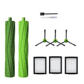 Replacement Parts Accessories for iRobot Roomba J7 J7+ J9 J9+ J5 J5+ J6 J6+ J8 J8+ Series Vacuum Cleaner Includes 1 Pack Bristle Brush,and 3 Pack Filter, Black Side Brush