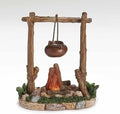 Fontanini by Roman Inc. Lighted Campfire Nativity Figure - Hand Sculpted & Painted, 7.5" Collection
