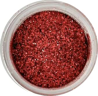 RUBY RED Luxury Cake Disco Diamond Dust - 6g Edible Glitter for Cakes, Cupcakes & Cookies