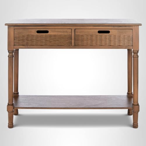 Safavieh Home Collection Landers Brown 2-Drawer Console Table CNS5710C