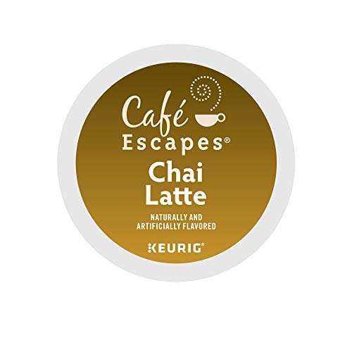 Cafe Escapes Chai Latte Keurig Single-Serve K-Cup Pods, 72 Count