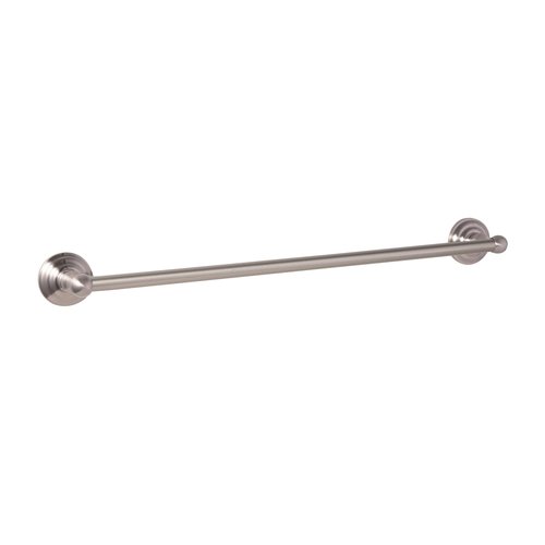 Design House 538330 Calisto Bathroom Wall Mounted Towel Bar 24", Satin Nickel, 24 inch