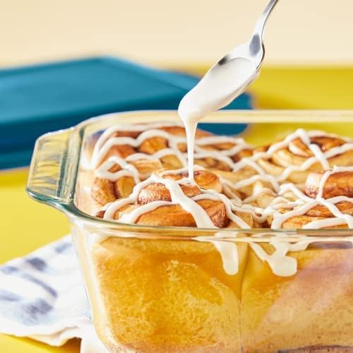 Pyrex Deep Glass Baking Dish - 9x13-Inch Casserole Dish with Lid | Oven, Freezer & Microwave Safe