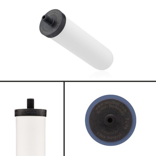 British Berkefeld Doulton Water Filter Candle Compatible with Replacement for Berkey Gravity Water Filter System BB9-2 2 Pack
