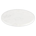 Santa Barbara Design Studio Table Sugar Marble Lazy Susan, 14-Inch Diameter, White