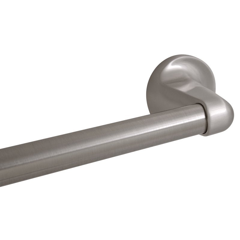 Design House Alta Bay 18-Inch Wall Mount Towel Bar - Brushed Nickel