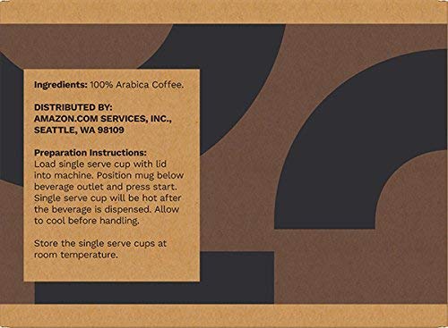 Solimo Medium Roast Colombian Coffee Pods - Compatible with Keurig 2.0 | 100 Count