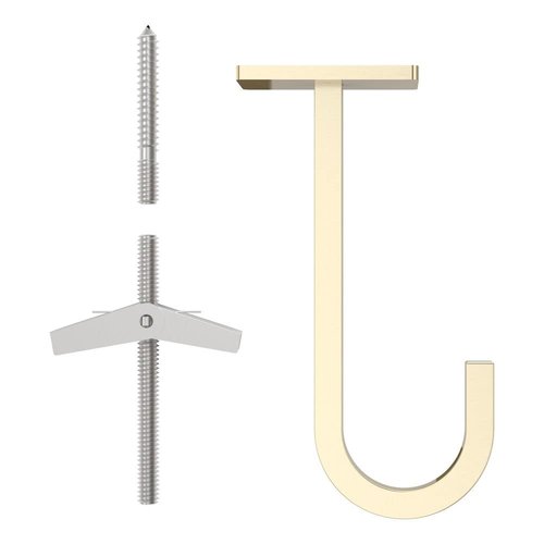 National Hardware N275-533 Extended Ceiling Hook, 5", Brushed Gold