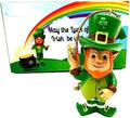 Westmon Works Leprechaun Ornament Gift Set - Handpainted Irish Legend Figurines | Holiday Decor Boxed