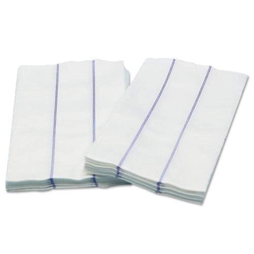Cascades PRO Tuff-Job Foodservice Towels, 1/4 Fold, 13 x 24, White/Blue, 72/Carton