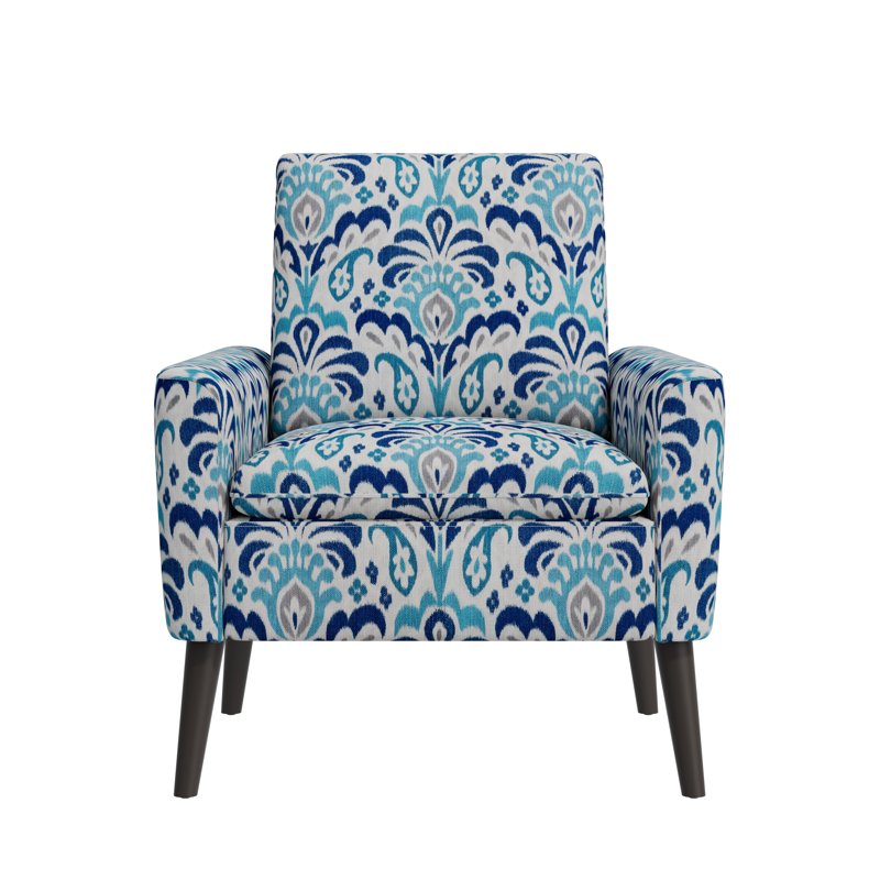 Mid-Century Modern Small Space Armchair - Multiple Colors