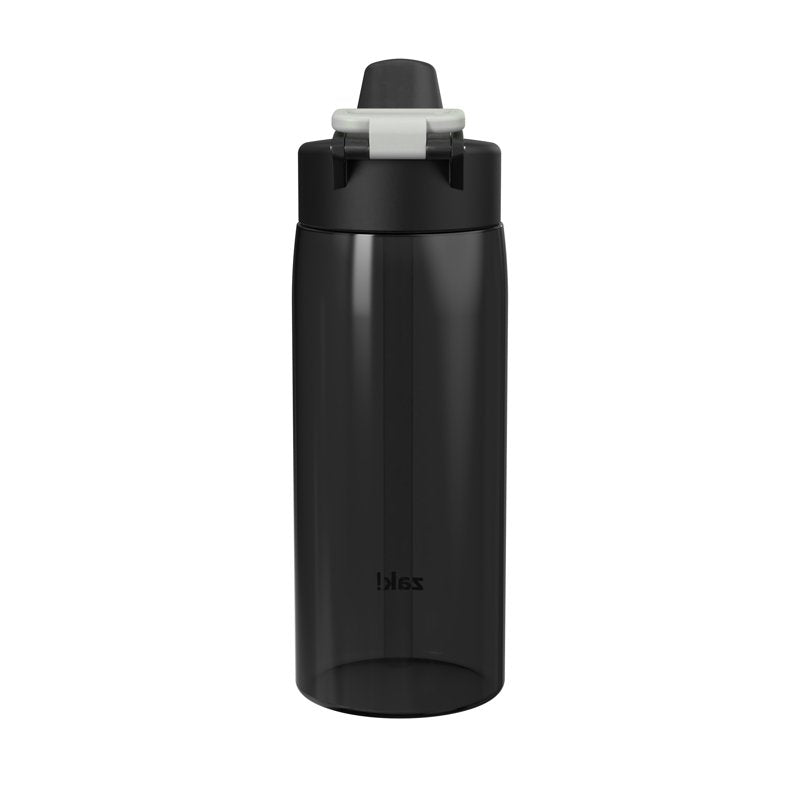 25oz Durable Plastic Water Bottle with Leak Proof Spout - Black