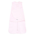 HALO 100% Cotton Sleepsack Swaddle - 3-Way Adjustable Wearable Blanket, Soft Pink, Small (3-6 Months)