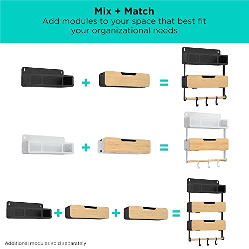 BLACK+DECKER BLACK + DECKER BLACK HANGING RACK SYSTEM-SHELF W/BRACKETS (BDSTKT281BK)