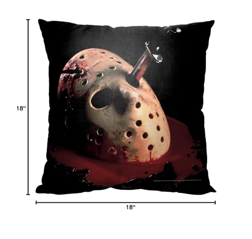 Northwest Friday The 13th Pillow, 18" x 18", Final Kill